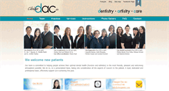 Desktop Screenshot of cliniquedac.com