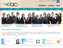 Tablet Screenshot of cliniquedac.com